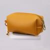 New Outdoor Dog Poop Bag Holder Durable Eco-friendly Pull-out PU Leather Pouch Metal Clip Smooth Pet Waste Disposal