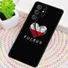 Poland Polish Flag soft TPU Phone Case For Samsung Galaxy note 10 pro S26 S25 S24 S23 S22 Ultra Plus S21 FE S20 Shockproof Cover