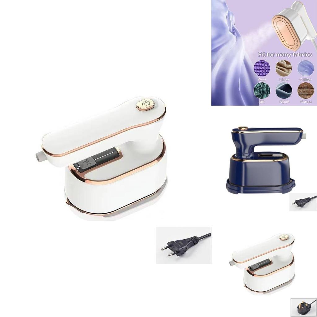 Portable Foldable Handheld Iron Steamer With Adjustable Temperature For Travel And Home Use