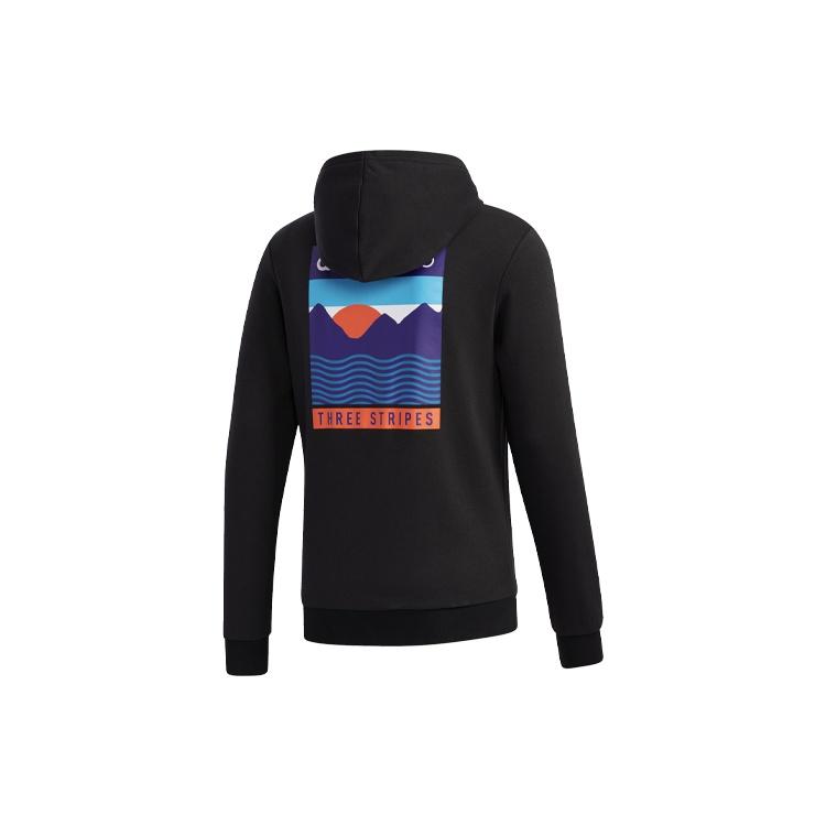 Men s adidas neo Favorites Pattern Printing Pullover Black GM2334 XL