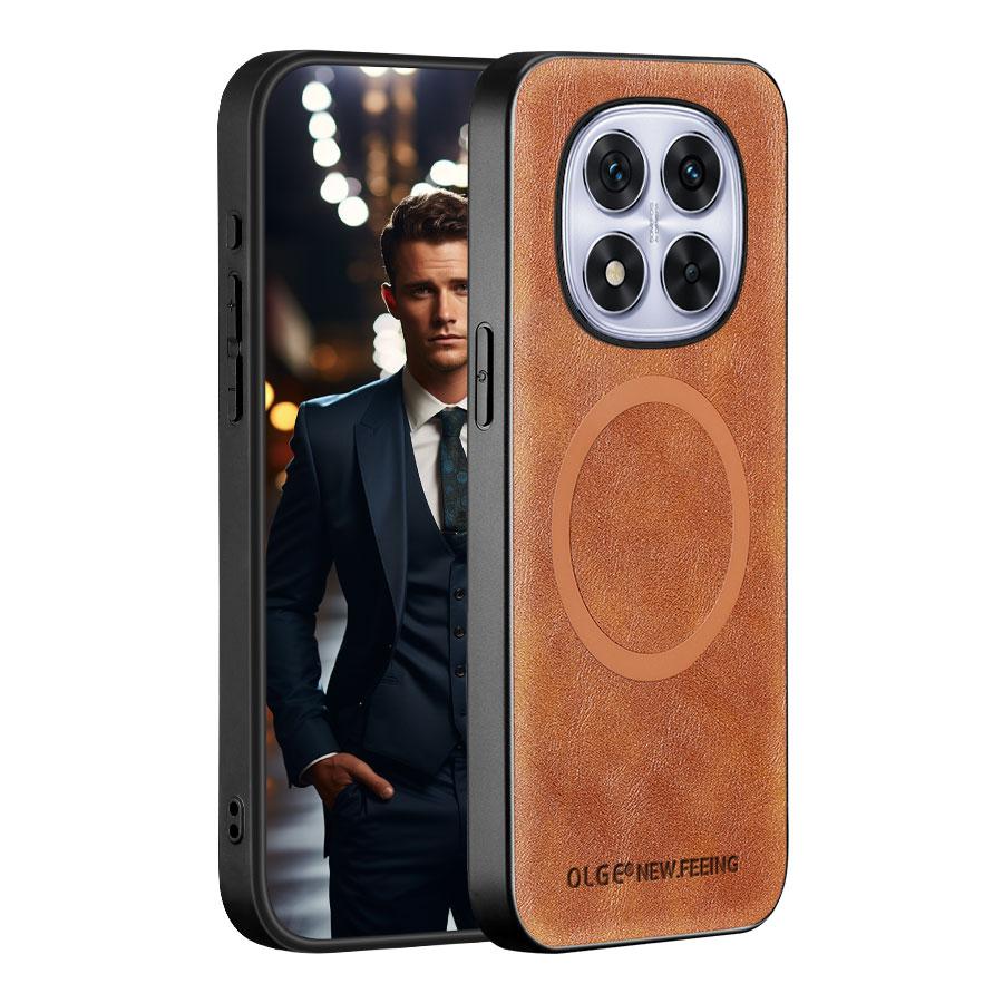 Portafoglio Porta Carte Custodia per Redmi Note 14 Pro Plus 14 4G 5G Cover Magnetica Pelle Mag-safe Stand Guscio Morbido Antiurto Fundas