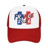 France Football Match Mesh Baseball Caps Unisex Women Trucker Worker Cap Usa Canada Mexico Soccer Hats Summer Trucker Cap