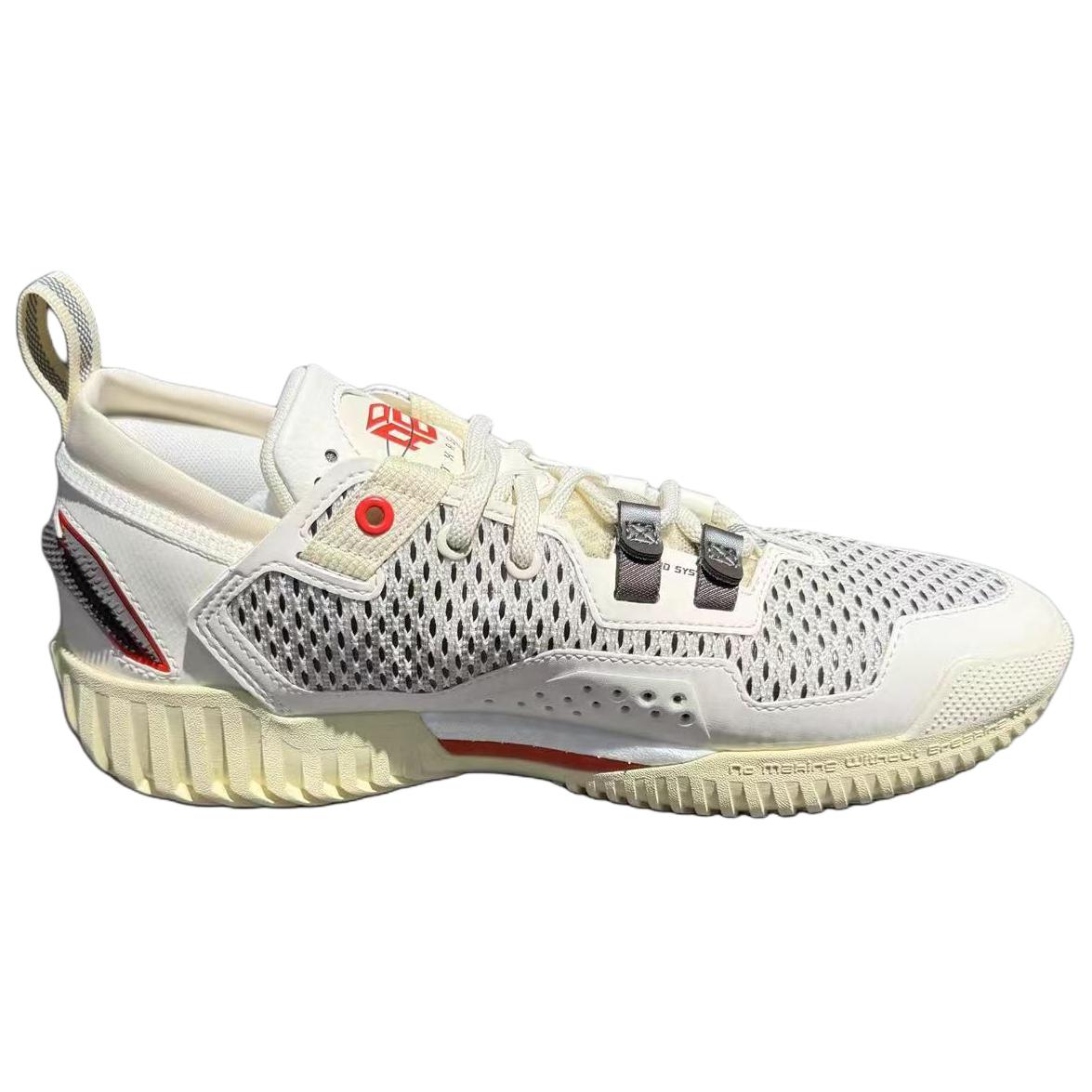 

Li Ning Fan Wu 3 Low Универсальные Модные Удобная Ткань Износостойкие Амортизирующие Низкие Баскетбольные Кроссовки Мужские кроссовки Белый ABFU005-78 44