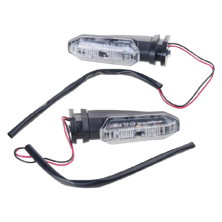 LED Motorcycle Turn Signals Lamp Daytime Running Light ABS Housing Weather Resistant Direct Replacement High Visibility прозрачный