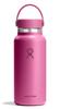 Wide Mouth Stainless Steel Water Bottle, 32oz (946ml), Leaf Design, Insulated (Official Japanese Product)