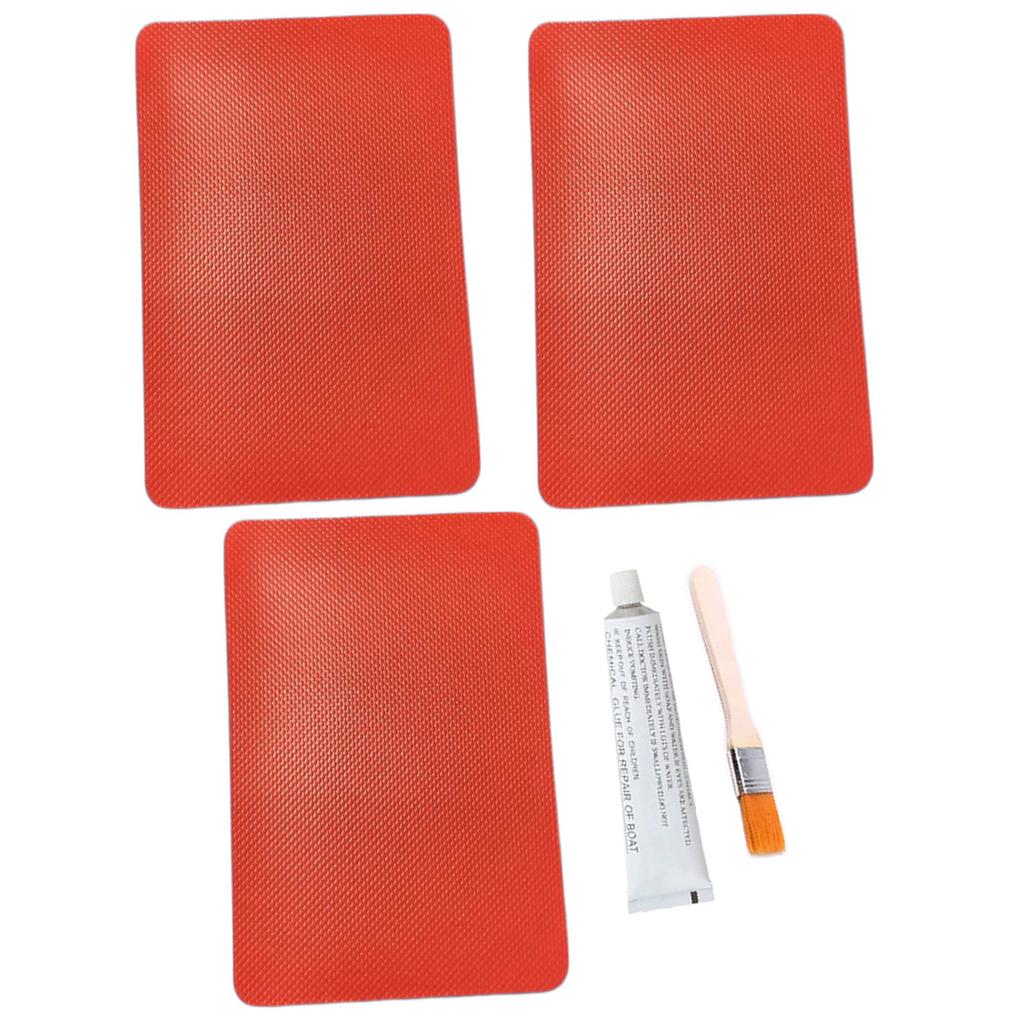 6Pcs Repair Patches Replacements for Inflatable Boats Canoes Water Toy Watertight PVC Repair Patches Kayak PVC Patches