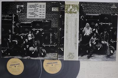 LP Record ALLMAN BROTHERS BAND  At Fillmore East SJET95656 CAPRICORN 1975 Japan Obi Rock Used