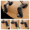 Hijk1 ·2Pcs Carbon Fibre Car Seat Hook Multifunctional Storage Holder For VW GTI RLine Polo Golf Passat Scirocco Tiguan Jetta Touareg