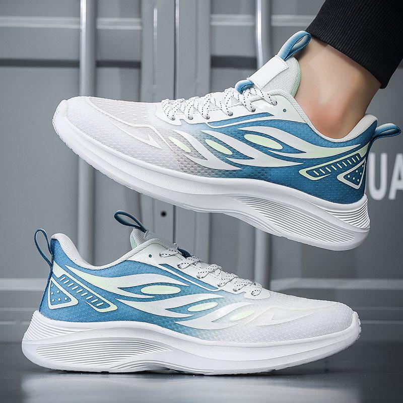 Fashion Cushioned Insole Men's Casual Sneakers Mesh Upper Running Summer Sale Wide Hiking Trekking Jump All Brands Gym Male Sports Shoes