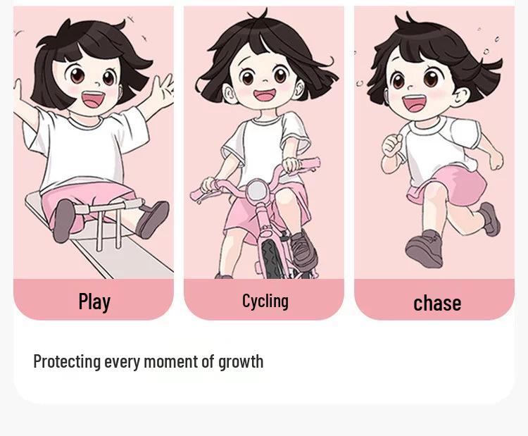 Cute Cartoon Pure Cotton Girls' Boxer Briefs - Antibacterial, Full Cotton Crotch, A-Class, Mother-Baby Grade, 10A Base Layer Shorts