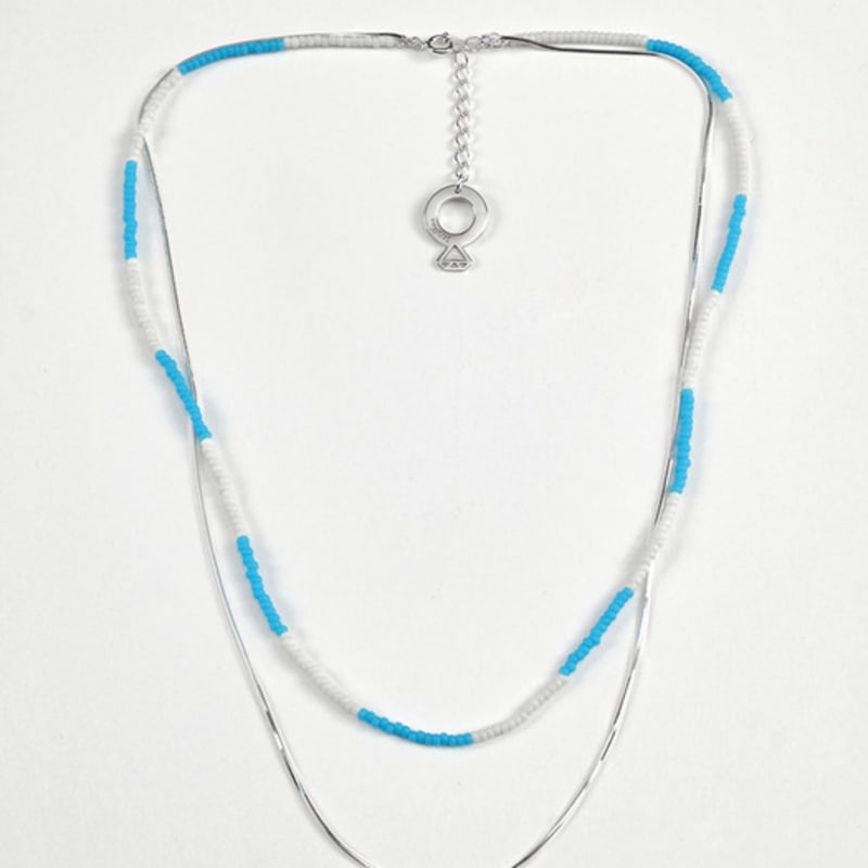 Viollina Summer Beach Necklace_Blue