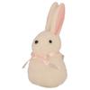 Coelho de Tecido para Ficar em Pé 14 Cm Decoração de Páscoa Primavera