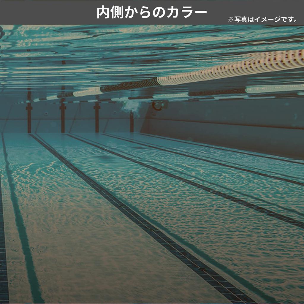 SWANS PAF BLEM Swimming Made In Blue with Emerald for Adults SW-30M Goggles, Japan, Mirror,