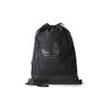 adidas Originals Trefoil Large Logo Drawstring Sports Casual Backpack Men Backpack Black BK6752