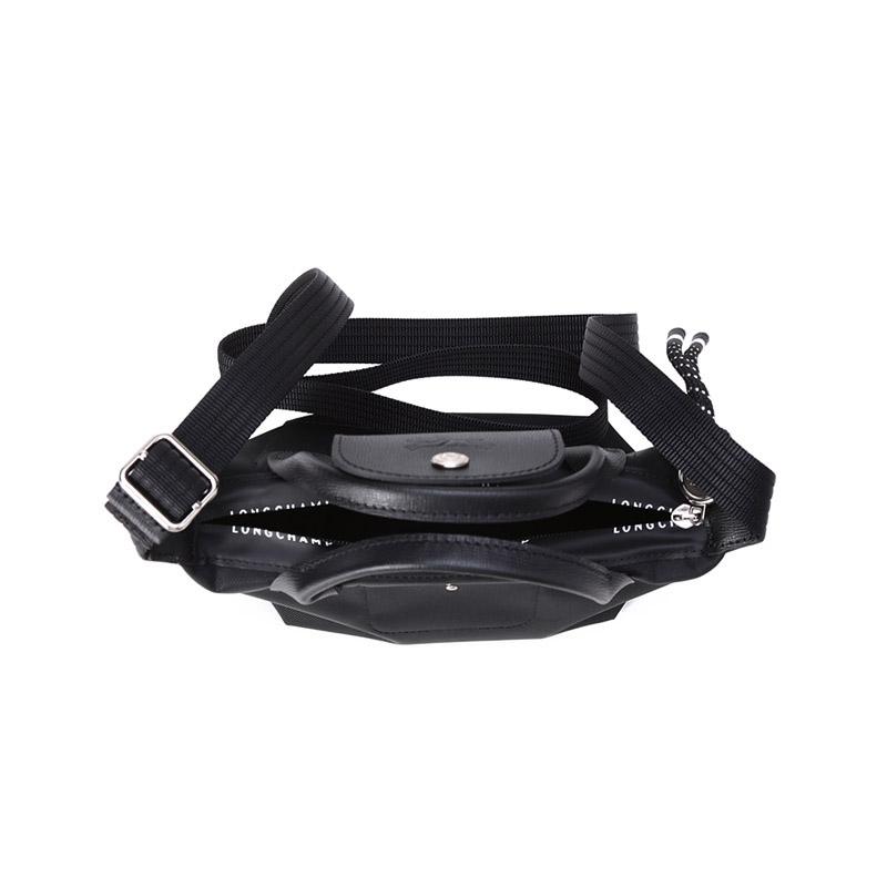 Longchamp Le Pliage Energy 17 Foldable Zipper Nylon Canvas Shoulder Crossbody Mini Bag Women bags Black 1500HSR001