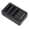 3er-Pack Akkuladegerät für NP BG1 Micro-USB Digitalkamera-Akkuladegerät mit LCD-Leistungsanzeige für Reisen