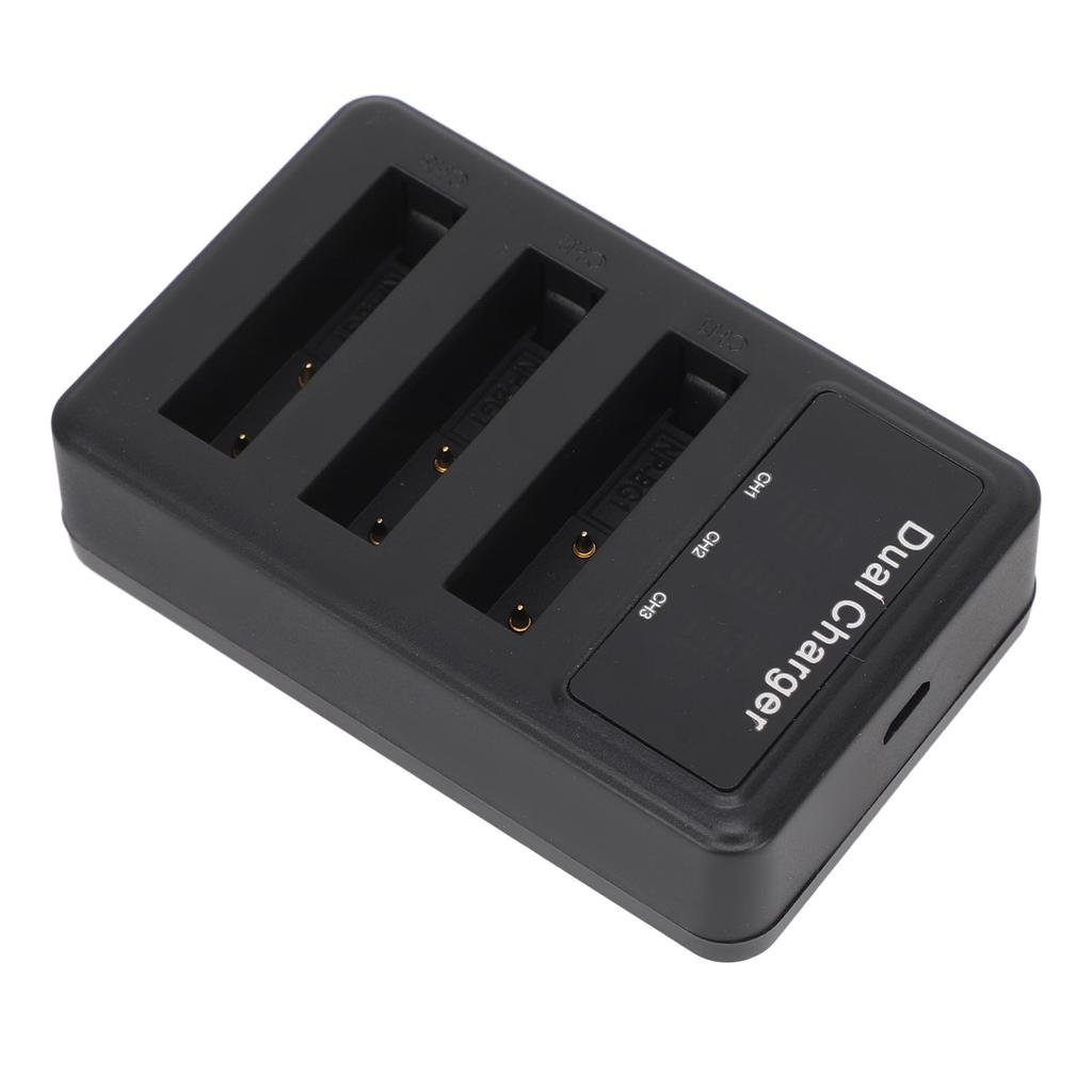 3er-Pack Akkuladegerät für NP BG1 Micro-USB Digitalkamera-Akkuladegerät mit LCD-Leistungsanzeige für Reisen