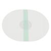 20pcs Water Proof Sensor Covers Transparent Non Slip Portable Sensor Adhesive Patches for Water Sports Green Stripe Oval