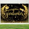 Graduate Themed Banner Customized Student Outdoor Garden Party Decorations Provided Portrait Photography Background Studio Props