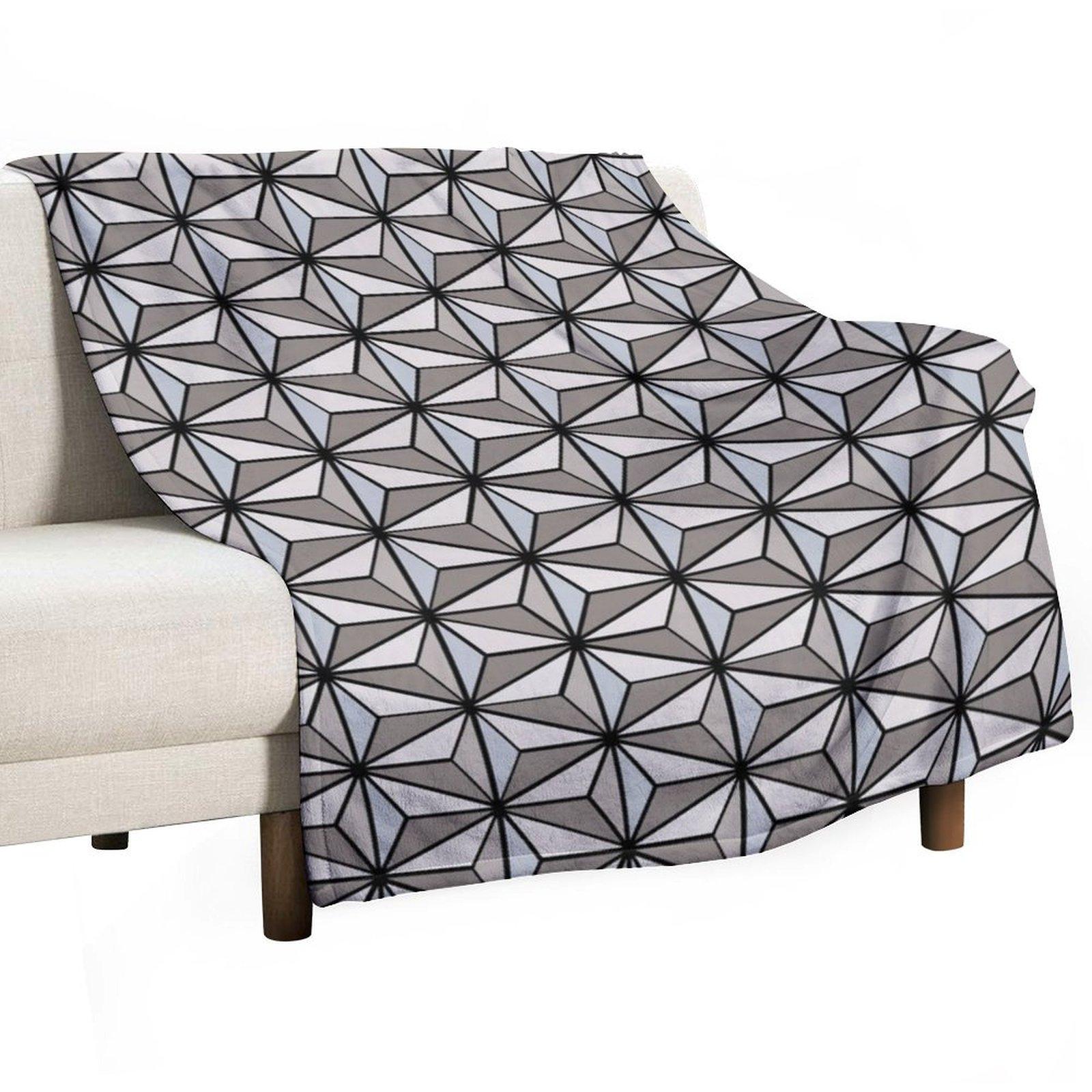 

Epcot s Reflections of Spaceship Earth Throw Blanket For Sofa Thin funny gift halloween for babies Blankets 30x40in