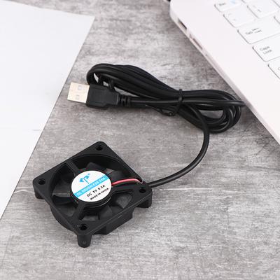 1Stk Dc5010 Leiser Lüfter 5V Öliges USB-Kabel Luftbefeuchteranschluss PC-Lüfter Kühler Kühlkörper Abluft CPU-Kühlventilator Ersatzteile