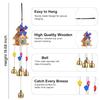 Wind Chimes for Home & Balcony Decor, Metal Hanging Outdoor Garden Terrace, Feng Shui Positive Energy Good Luck & Vastu