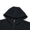 FILA Fashionable Versatile Knitted Hooded Jacket Men Jackets Black F11M513502FBK