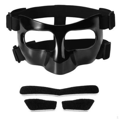 Basketball Nose Collision Guard Resistant Secure Fit Facial Protector for