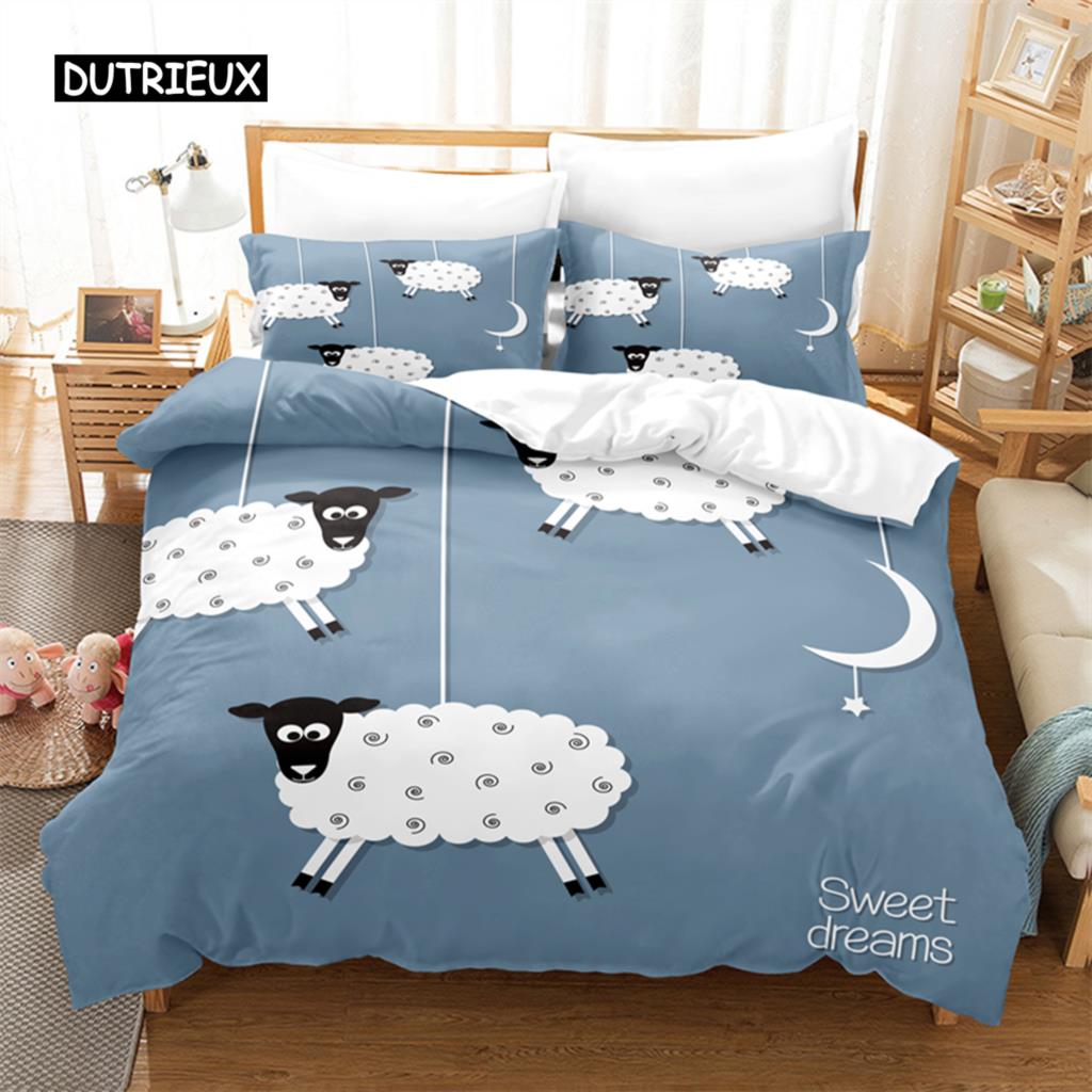 Vánoční povlak na přikrývku Santa Claus Ložní souprava Vánoční Šťastný Nový Rok Dekor Přikrývka Mikrovlákno Přehoz na postel Královská velikost