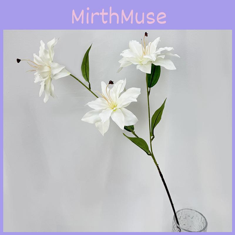 Brownii Lilium Artificial Var Viridulum For Wedding Decor And Props Photography