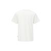 Li Ning T Shirts Unisex Ivory Crew Neck Moderate Straight Fit AHST117-1