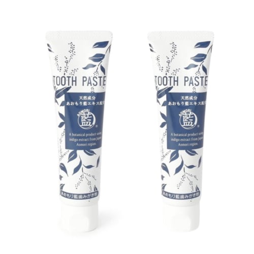 

Aomori Indigo Toothpaste [Contains Natural Aomori Indigo Extract] 100g [Set of 2]