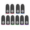 1 Pair High Sensitivity Finger Sleeves Conductive Fiber Material For Accurate Touch Displa Control In Competitive Gaming