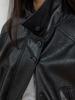 MUEMUER Faux Leather Safari Jacket Mu2678Jk802M