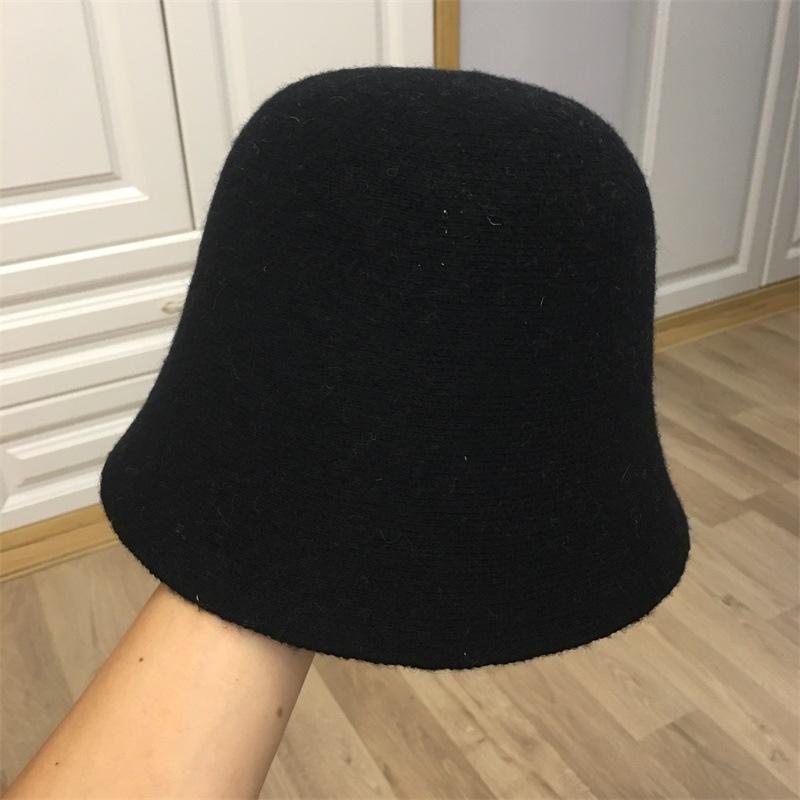 

Японская теплая панама из натуральной шерсти для женщин, фетровая купольная шерстяная шляпа в стиле ретро, ​​женская модная Панама в британском стиле 56-58cm