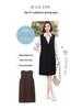 2024 French Chic Sleeveless Vest Dress: Plus Size Mother's Spring & Autumn Fashion