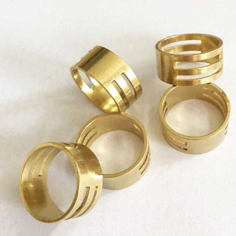 6 ks NOVÉ DIY Surová mosaz Otevírací/ Zavírací nástroj na spojovací kroužky pro výrobu šperků 19x9mm