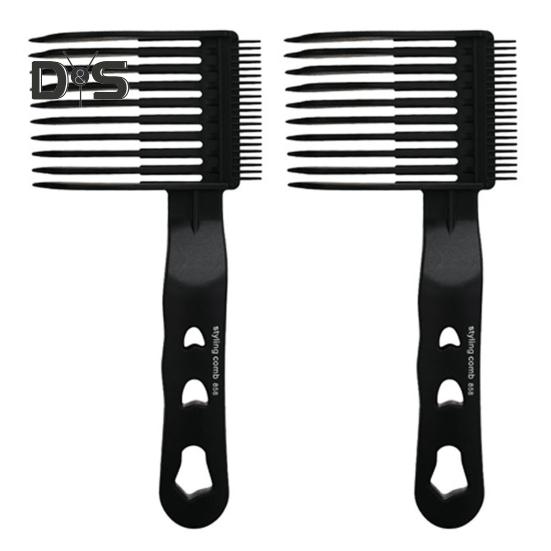 

2 шт. парикмахерская расческа для стрижки волос, профессиональная позиционирующая, смешивающая, изогнутая, расческа для стрижки волос, домашний салон, парикмахерская, мужская расческа для стрижки волос A