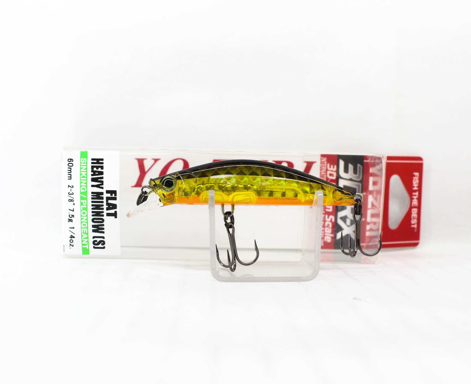 

Yo Zuri 3DR-X Flat Heavy Minnow 60S Sinking Lure R1542-PGBL (4824)
