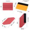 Car Film Squeegee with Felt: Color Change & Water Drainage Tool for Body Film Application