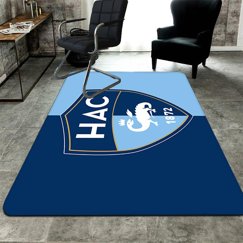 Havre Athletic Club Pattern Rug Floor Mat for Living Room or Bedroom Soft and Comfortable Carpet a Gift for Birthday and Holiday.