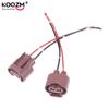 1pc 9006 HB4 Socket Adapter Base Female Plug Connector Extension Wiring Harness Car Lights Accessories