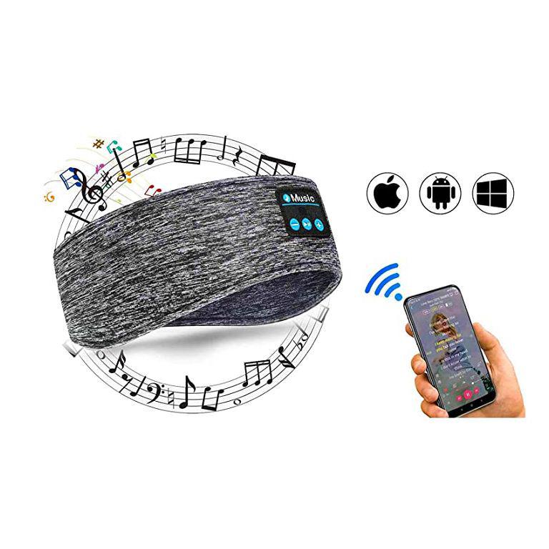 Wireless Bluetooth Music & Sleep Headband with Eye Mask
