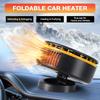 Portable Car Heater Defroster Car Windshield Defogging Defrosting Winter Drying Heating Car Heater 12V 150W