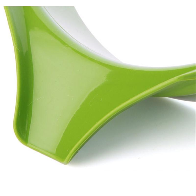 Anti-spill Drain Kitchen Pots and Pans Round Rim Deflector Liquid Kitchen Gadgets