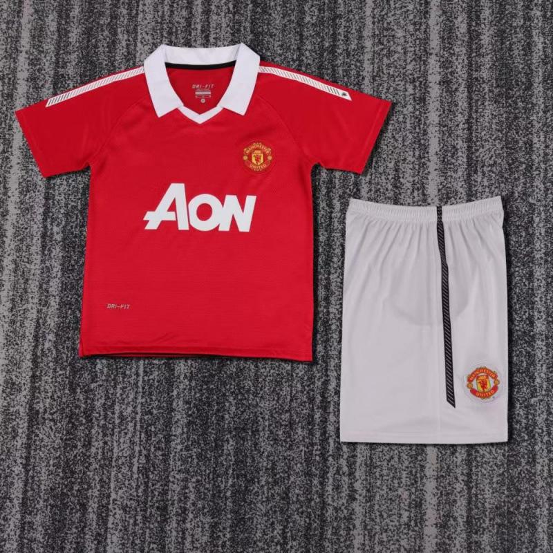 Popular Club Vintage Kids Set 0001, 1011, 0102, 1213, 1314 Manchester United Printable