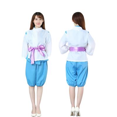 Cosplay Anime Movie Halloween Cosplay White Pink Japanese Style Kimono Plain Disguise Costume Set Cosplay Christmas Party School Festival Cultural