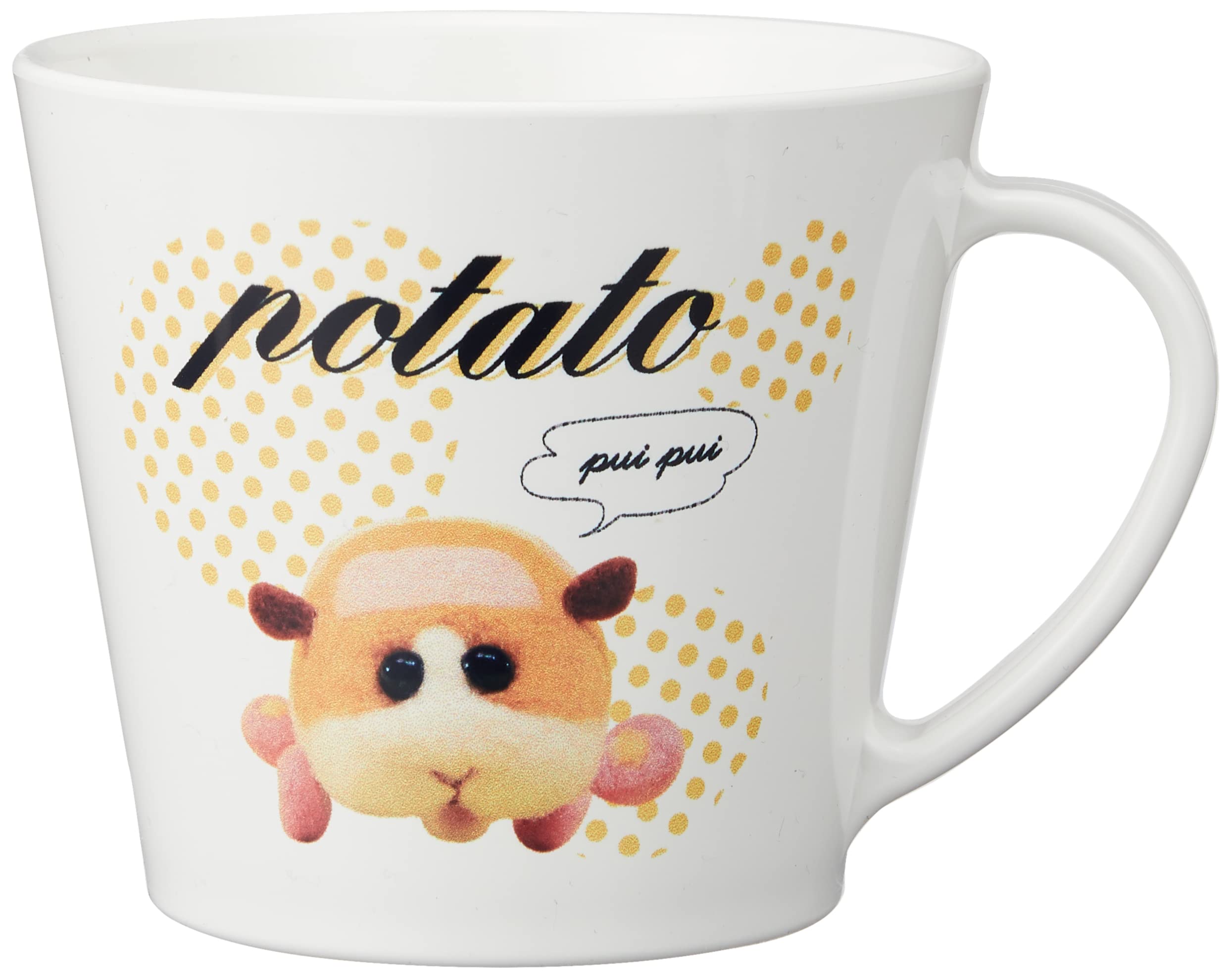 

PUI PUI Molcar Cup Y [Potato Pattern] белый