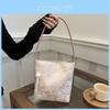 Modern Chinese Water Bucket Bag For Daily Use Crafted From Special Material With Stitching Details