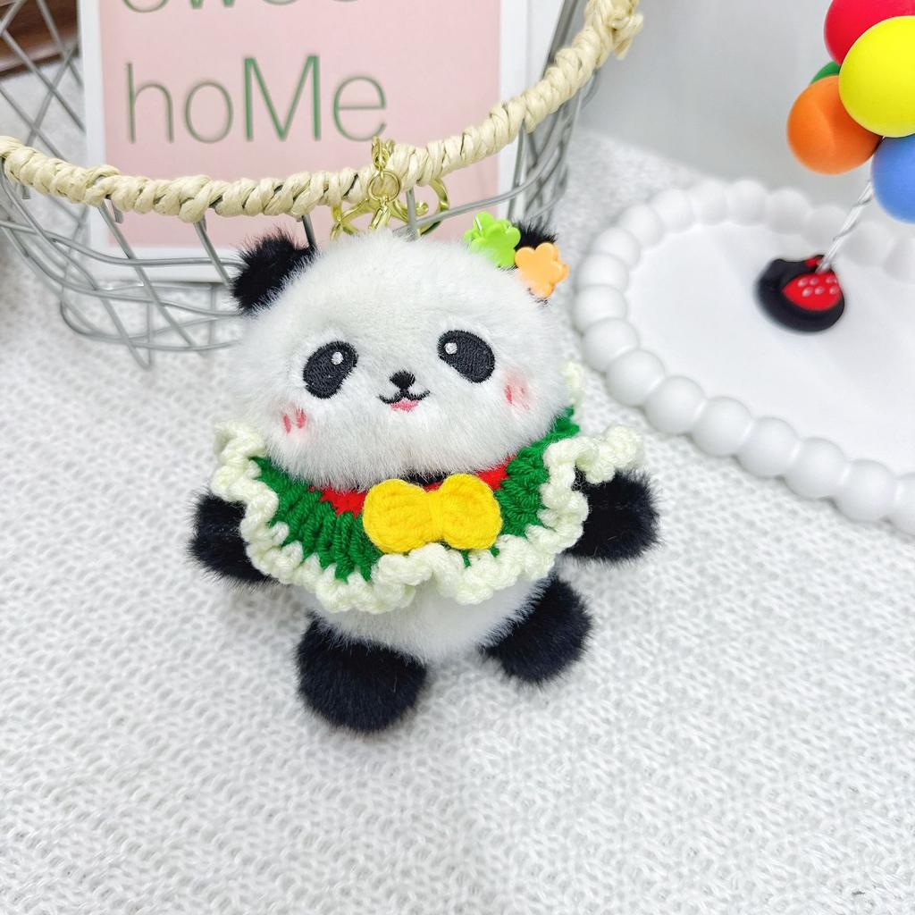 Cute Panda Pendant, Teddy Bear Doll Pendant, Panda Keychain, Chengdu Panda Gift